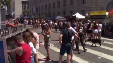 San Franciscan San Francisco Lgbt gurur geçit 2018 sırasında