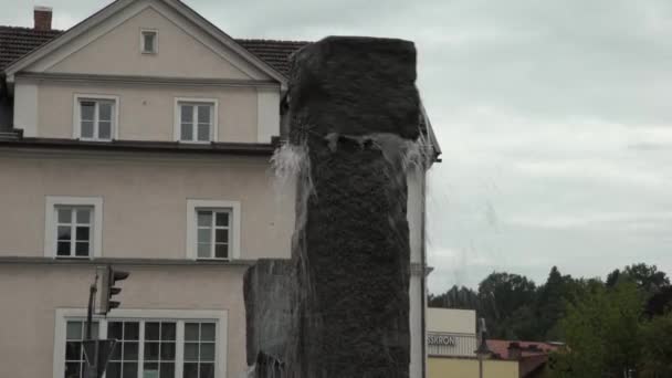 Çeşme Ayağı Brunnen Kaiser Maximilian Platz — Stok video