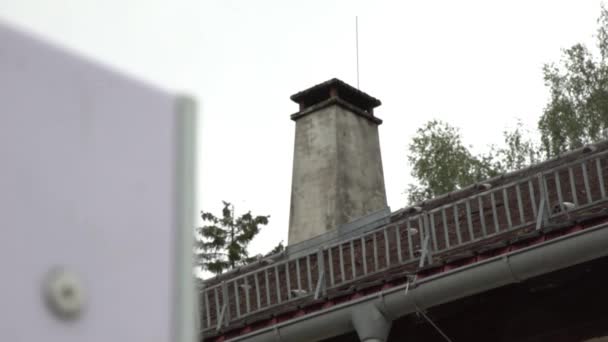 Torre Vigilancia Campo Concentración Dachau — Vídeo de stock