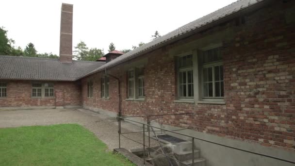 Las Afueras Del Campo Concentración Dachau Munich — Vídeos de Stock