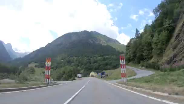 Vista rápida del viaje en coche en Munich — Vídeo de stock