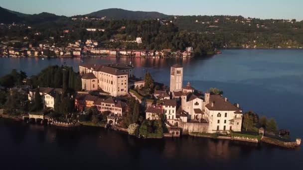 Eine Klare Straße Piemont — Stockvideo