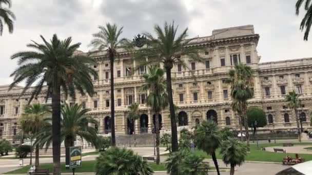 Italian Palace Justice Piazza Cavour Rome — Stock Video