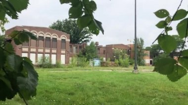 Michigan terk edilmiş binalarda