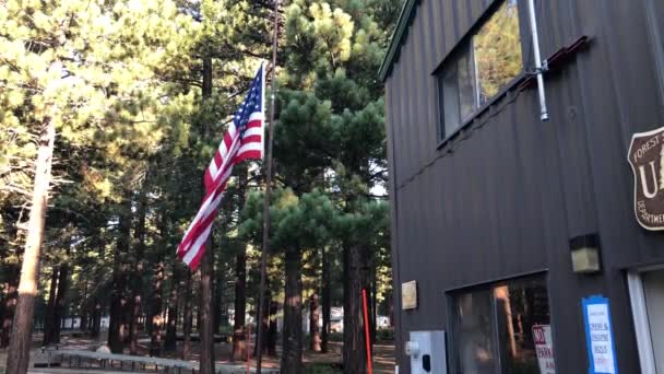 Oficina Servicios Forestales California — Vídeo de stock