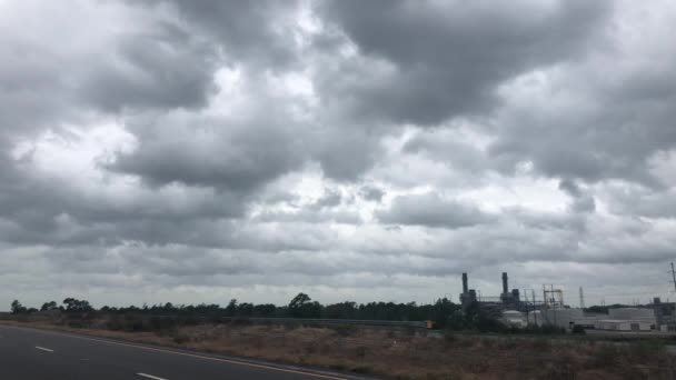 Ciel Nuageux Avant Ouragan Florence — Video