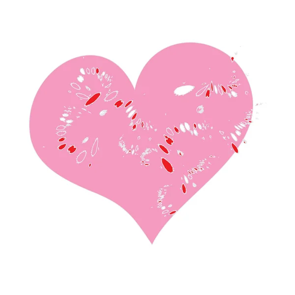 Magic Heart Original Vector Illustration Pop Art Style Heart Cute — Stock Vector