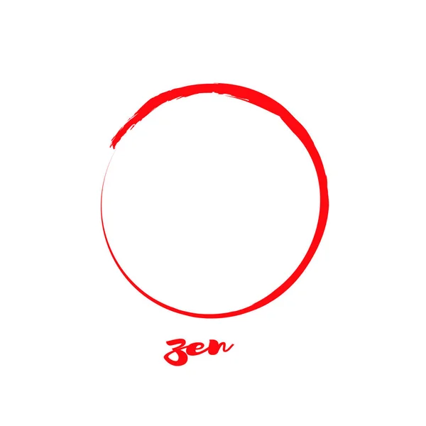 Zen Symbol Diseño de vectores — Vector de stock