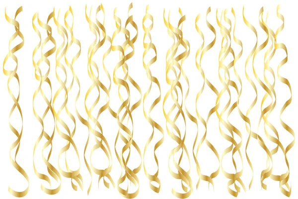 Altın şeritler vektör zemin — Stok Vektör