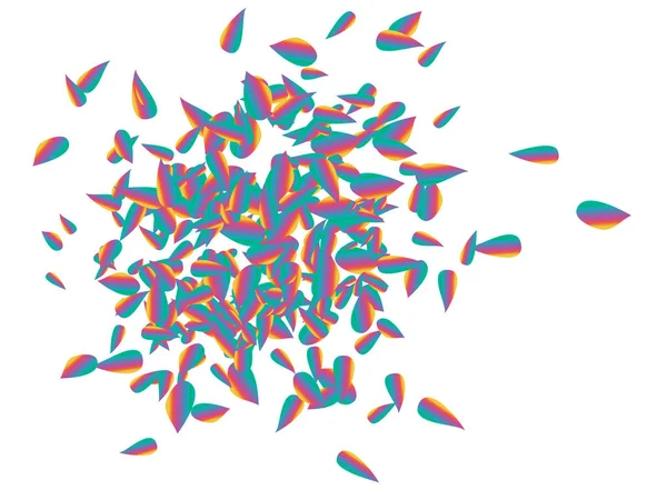 Gotas salpicadas de Confetti — Vector de stock