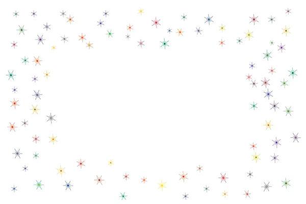 Estrelas originais confetti textura — Vetor de Stock