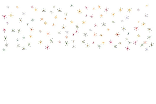 Estrelas originais confetti textura — Vetor de Stock