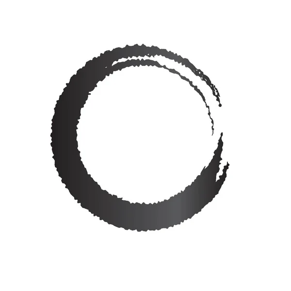 Zen szimbolikus kör — Stock Vector