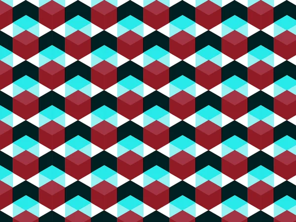 Modèle cellulaire hexagonal — Image vectorielle