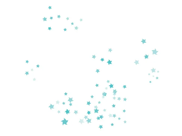 Doodle Flying Stars Confetti Arrière-plan . — Image vectorielle