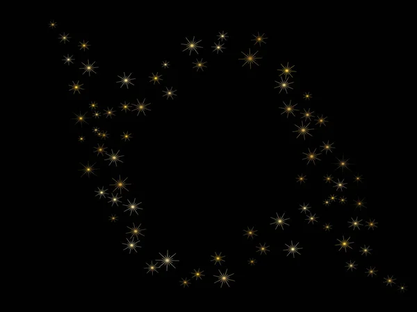 Stars at night vector design — Stock Vector