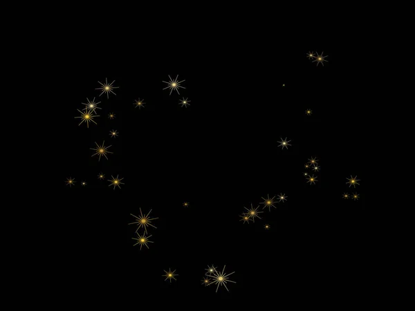 Звезды при построении вектора ночью — стоковый вектор