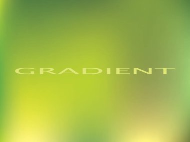 Güneşli sarı ve yeşil degrade