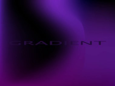 Menekşe neon gradyan