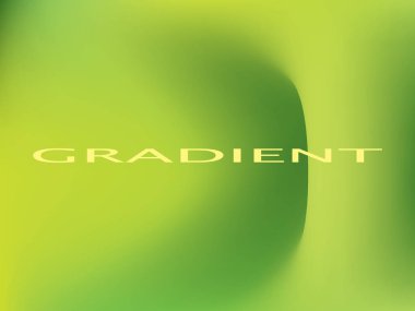 Güneşli sarı ve yeşil degrade