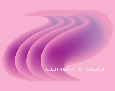 Dinamik şekiller vektör tasarımı