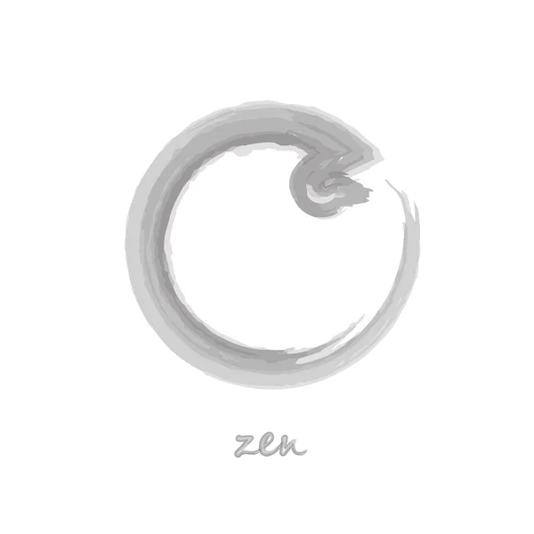 Zen Χειροποίητη σύμβολο — Διανυσματικό Αρχείο