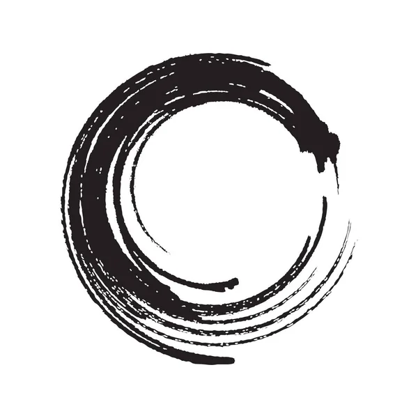 Zen szimbólum Enso Vector Design — Stock Vector