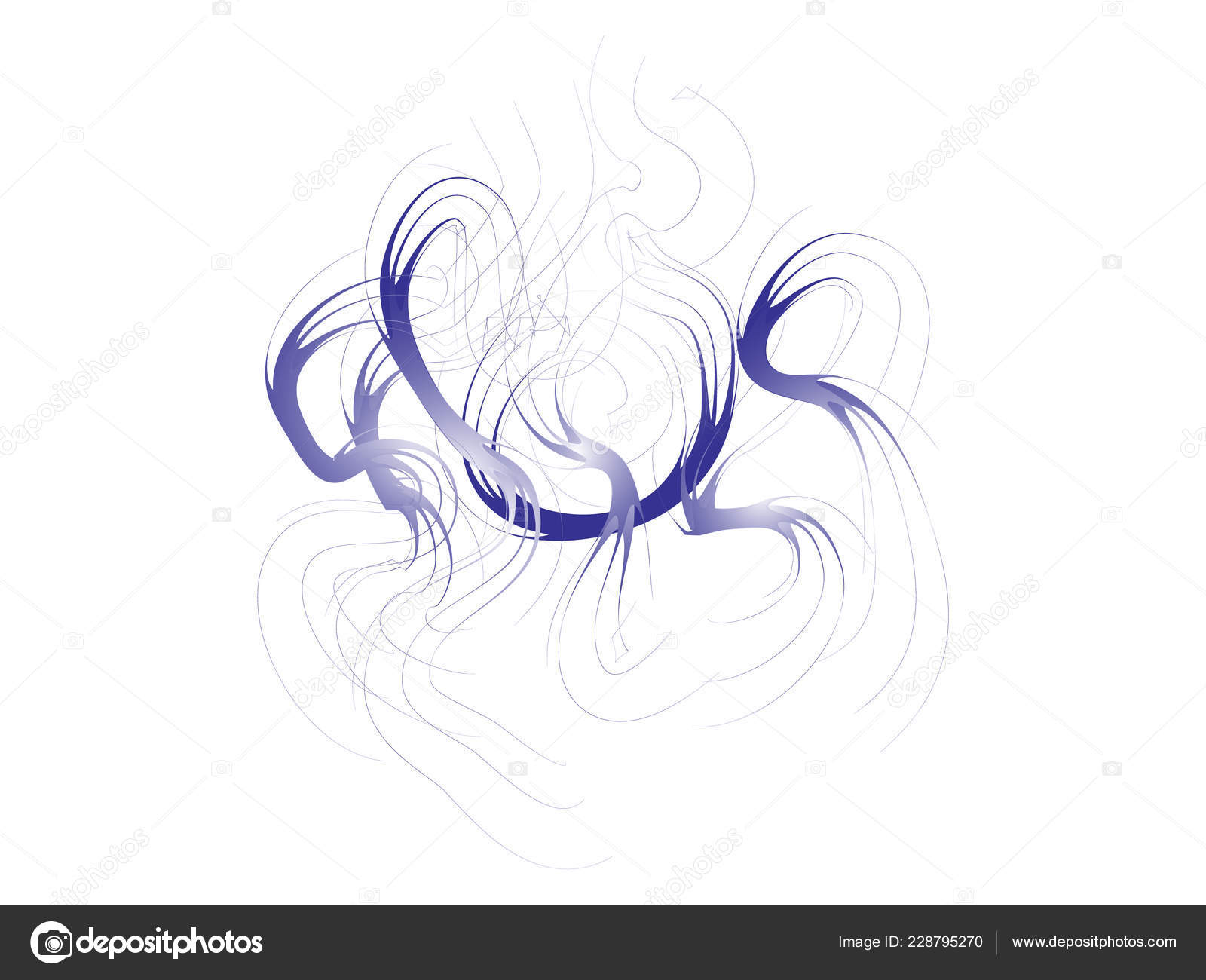 Smoke Lines Graphic Vector Design Stock Vector C Wolyalya Gmail