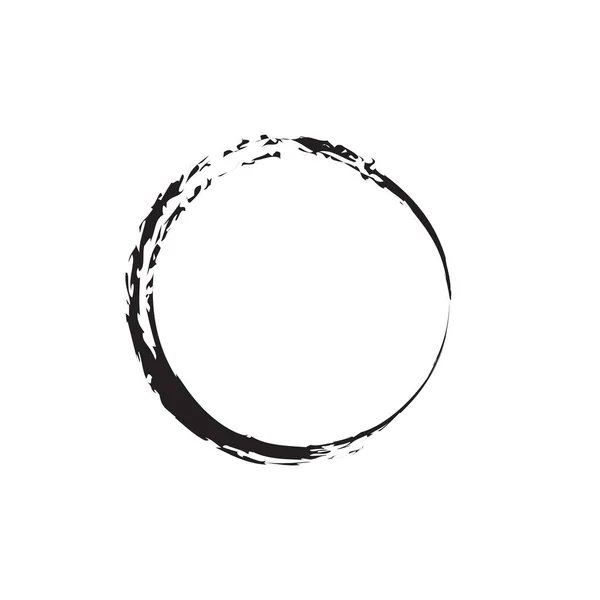 Zen Symbol Enso Vector Diseño — Vector de stock