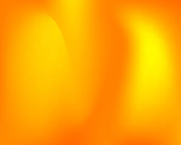 Juicy Orange Waved Gradient Banner — Stock Vector