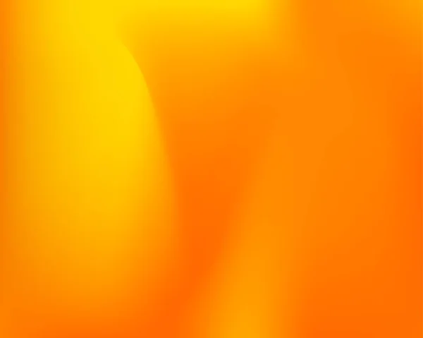 Bannière de dégradé ondulée orange juteuse — Image vectorielle