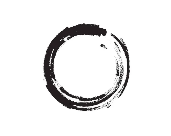 젠 Enso 심볼 디자인 — 스톡 벡터