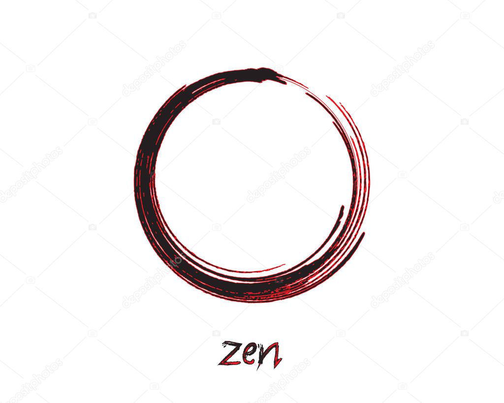 Zen Enso Symbol Design