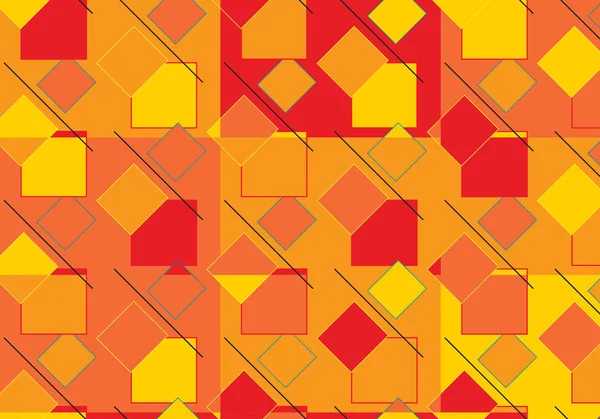 Pop Art Rhombus wzór — Wektor stockowy