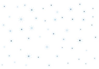 Sihirli kar taneleri tasarım vektör