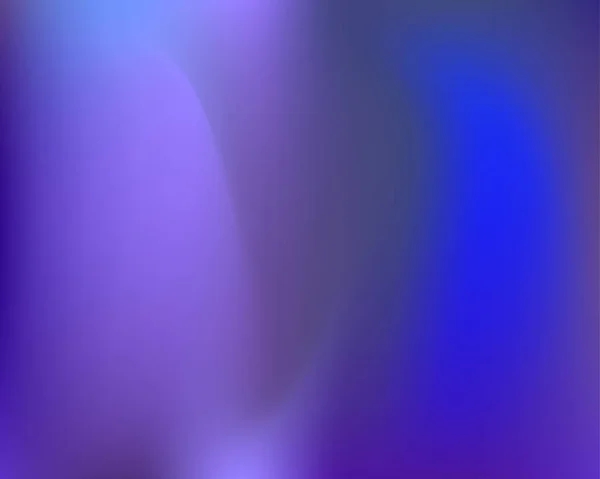 Gradiasi Cahaya Neon Biru Ajaib - Stok Vektor