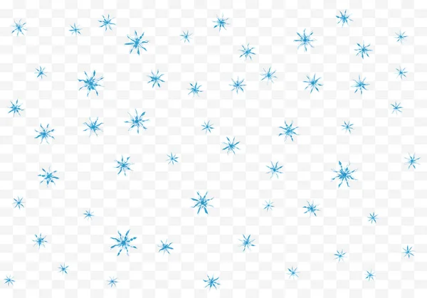 Conception vectorielle de flocons de neige magiques — Image vectorielle