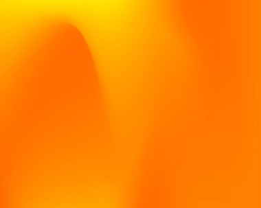 Sulu turuncu degrade afiş el salladı.