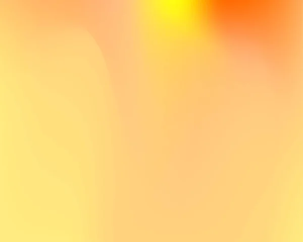 Orange Flüssigkeit wellenförmigen Gradienten-Vektor Hintergrund — Stockvektor