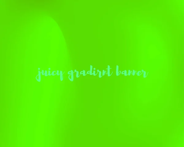 Juicy Green Gradient Texture — Stock Vector