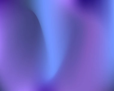 Sihirli Mavi Neon ışık gradyan