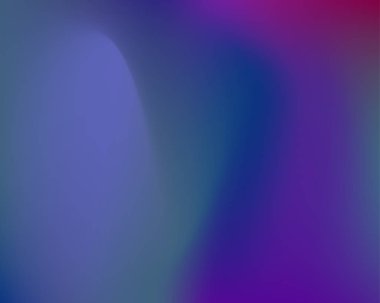 Sihirli Mavi Neon ışık gradyan