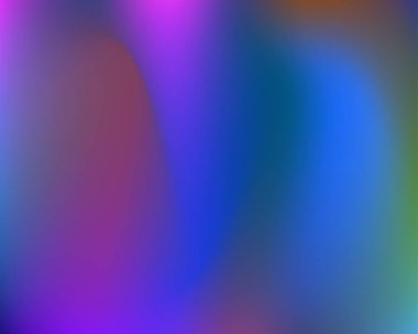 Sihirli Mavi Neon ışık gradyan