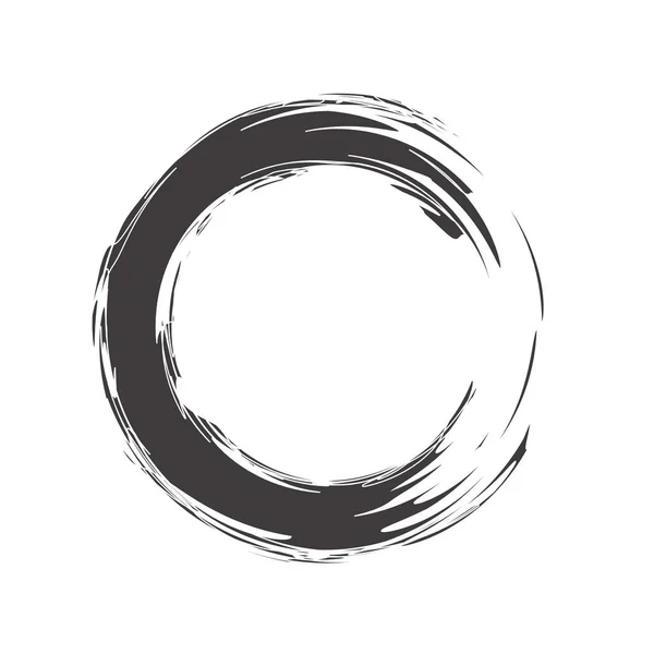 Kontur Enso vektör tasarımı