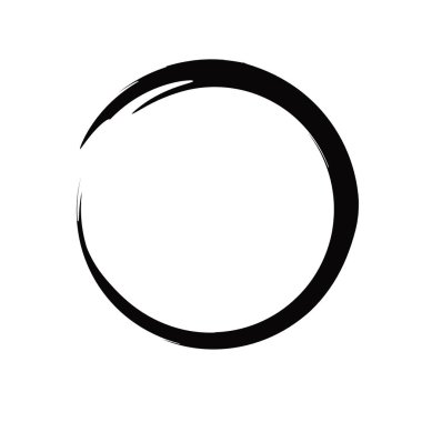 Kontur Enso vektör tasarımı