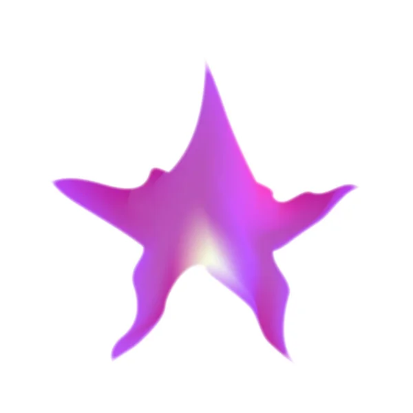 L'étoile. Conception de logo — Image vectorielle