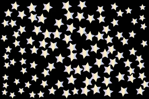 Yıldız konfeti duvar kağıtları — Stok Vektör