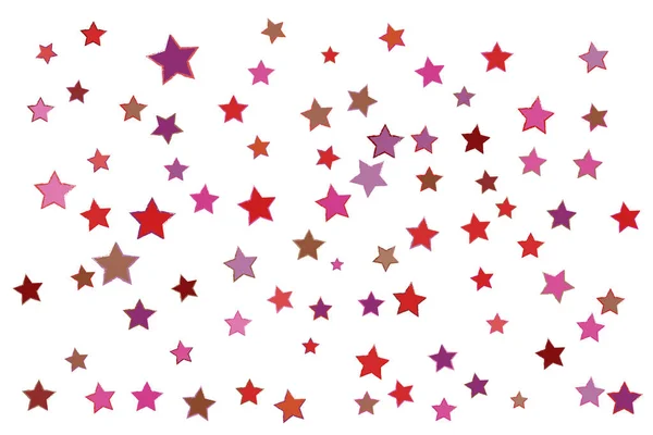 Grunge Confetti Stars — Stock Vector