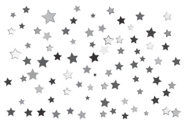 Grunge konfeti yıldız