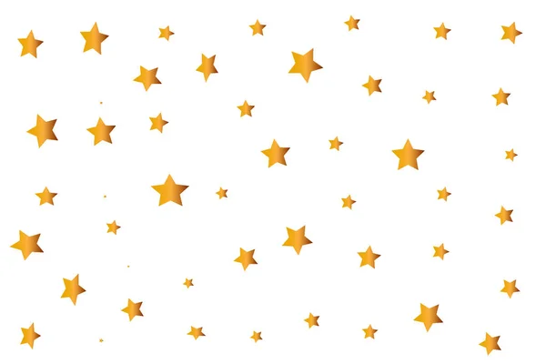 Estrelas Confetti fundo — Vetor de Stock